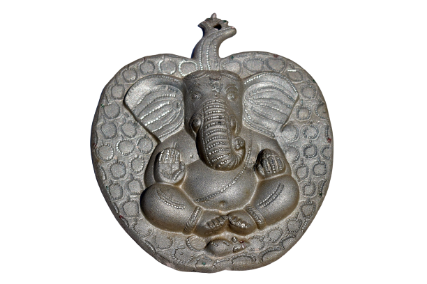 Silvery Ganesh PNG